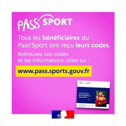 Pass'Sport 2023/2024